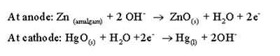Fundamentals of commercial batteries 3 mercury cell